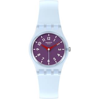 Swatch Powder Plum Unisex Purple Dial Watch LL126