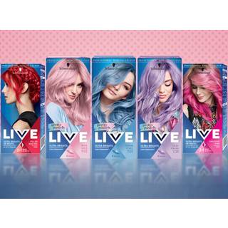 Schwarzkopf LIVE Ultra Brights or Pastel Semipermanent hårfarve Skygge 123 Rose Gold 1 stk. - 1 stk.