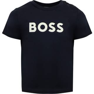 BOSS Short Sleeved Logo T-Shirt6 måneder (68cm)