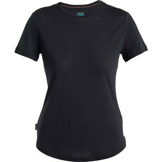 Icebreaker Women's Merino 125 Cool-Lite Sphere III S/S Tee Merino-shirt Damer størrelse XS farve sort