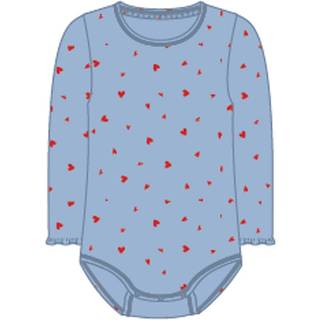 Name It Chambray Blue Heart Flare Body