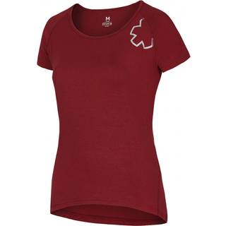 Ocun Women's Bamboo T Blossom T-shirt Damer størrelse XS farve rød