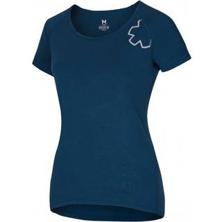 Ocun Women's Bamboo T Blossom T-shirt Damer størrelse M farve blå