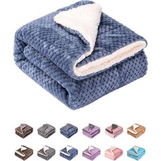 Fuzzy hundetæppe eller kattetæppe eller kæledyr tæppe varmt og blødt plys fleece, der modtager tæpper til hundeseng og kattebed sofa sofa rejser