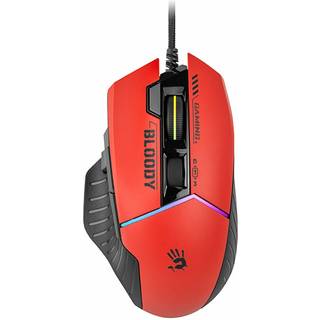 A4Tech Bloody W95 Max Sports - Mus - Optisk - 8 knapper - Rød