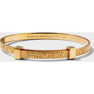 Balenciaga Force striped bracelet - gold - S
