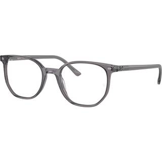 Ray-Ban RX5397F Elliot Asian Fit 8268 52 Briller Mænd Krystalklar - Transparent Grey - 52mm
