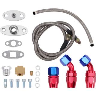 Universal Turbo olieføringsslangesæt til tilførsel, retur og afløb T3 T4 T70 T66 T25 T28