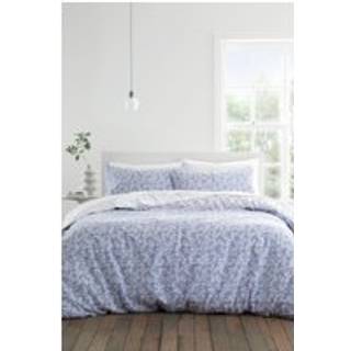 Bianca Bianca French Blue Shadow Leaves Floral Duvet Cover Set