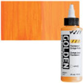 Golden High Flow Acrylics fluorescerende orange-gul 4 fl. oz. / 118 ml flaske