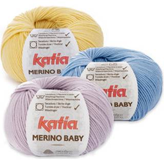 Katia Merino Baby 099 Kamel Indhold: 100% Ren ny merinould Vægt/længde: 50 gram = ca. 165 meter Anbefalede pinde: 3 - 3½ mm Strikkefasthed: 10 cm x 10 cm = 26 m x 320r Maskinvask ved maks. 30ºC / Tørres i tumbleren.