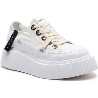 INUIKII Matilda Canvas Low White 38
