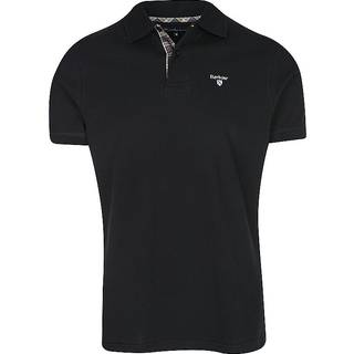 Barbour Herren Pique-Polo schwarz