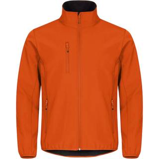 Clique 200910 Classic Softshell Jacket / Softshelljakke blodappelsin M
