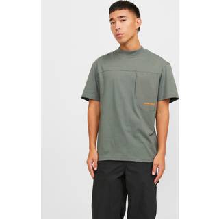 JCOWOVEN POCKET TEE SS CREW NECK
