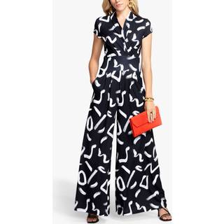 Hot Squash HotSquash Black Jersey Wide Leg Jumpsuit