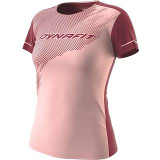 Dynafit Women's Alpine 2 S/S Tee Løbeshirt Damer størrelse XL farve pink