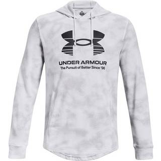 Sweatshirt med hætte Under Armour UA Rival Terry Novelty HD 1377185-100 Størrelse M