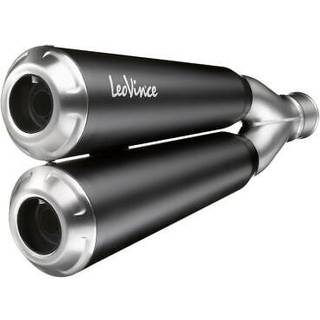Leo Vince Gp Duals Endelyddæmper sort, med EU-GDK