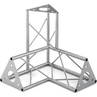 DECOTRUSS SAL-34 Corner 3-way \\/ left silver TILBUD NU
