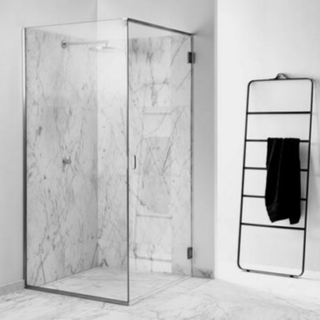 Unidrain brusedør 800mm