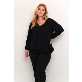 KAFFE Curve - Bluse - Sort