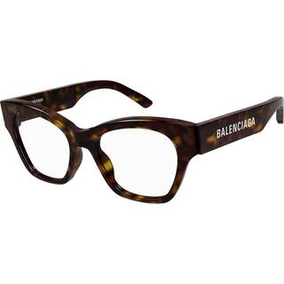 Balenciaga BB0263O 002 52 Briller Kvinder Black - Black - 52mm