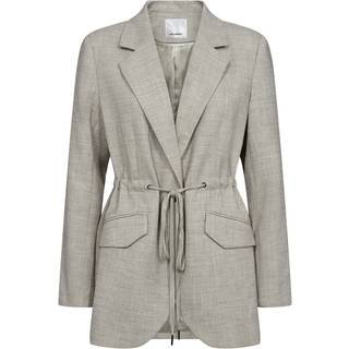 Co Couture WinnieCC Tie String Blazer Stone 30185