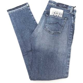 Jacob Cohen Blue Cotton Jeans & Pant