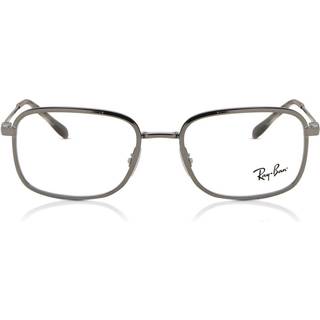 Ray-Ban RX6495 Asian Fit 2502 52 Briller Mænd Gunmetal - Gunmetal - 52mm
