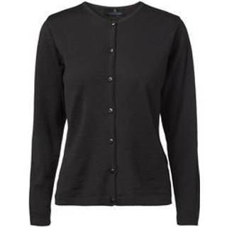 CC55 50136 copenhagen cardigan o neck buttons tubular Dame Black XS