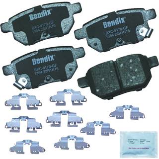 Bendix Priority1 CFC1354 Keramiske bagbremseklodser til udvalgte modeller Lexus CT200H Pontiac Vibe Scion TC XB Suzuki Swift Toyota Corolla Corol