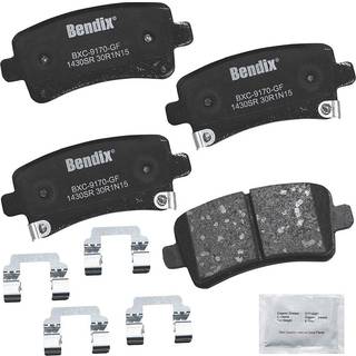 Bendix Priority1 CFC1430SR Keramiske bagbremseklodser til udvalgte modeller Buick Allure Lacrosse Regal Cadillac Xts Chevrolet Impala Malibu Mali