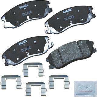 Bendix Priority1 CFC1264 Keramiske frontbremseklodser til Chevrolet Captiva Sport 2015-2008 Equinox 2009-2007 Pontiac Torrent 2009-2007 Saturn Vu