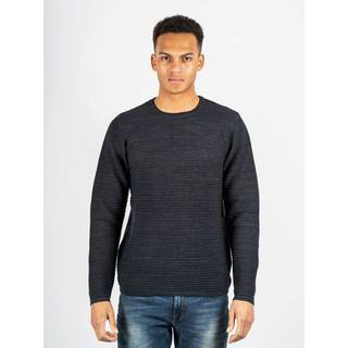 Marcus Orlando O Herre Striktrøje - Dark Navy - L
