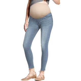 Super Comfy Stretch Womens Skinny Maternity Jeans PM5804RSKX Light Wash 2x