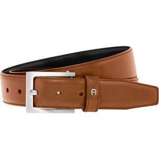 AIGNER Herren Gürtel cognac Glattleder