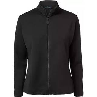 CC55 50197 porto womens' full zip cardigan stand up collar Dame Black XS