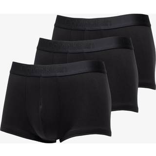 3 Pack Low Rise Trunks - CK Black - Black - XL