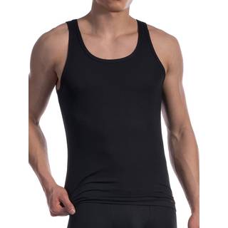 Olaf Benz Herren Sportshirt schwarz Baumwolle & Mix unifarben