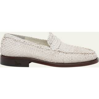 Marni Woven leather loafers - white - EU 36