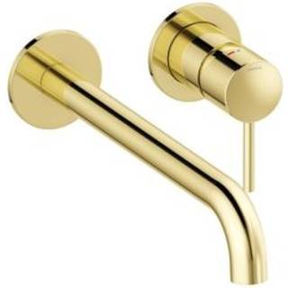 Damixa Osier indbygnings armatur til håndvask, 250 mm tud i poleret messing pvd