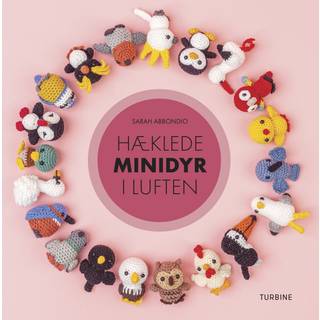 Hæklede minidyr i luften
