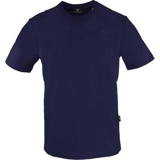Plein Sport Blå Bomuld T-Shirt