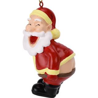 Tr?buddees sjove mooning julemands juletr? ornament