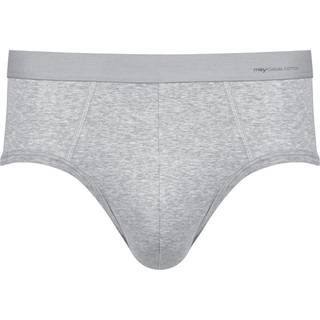 Mey Herren Men-Slip grau Pima unifarben
