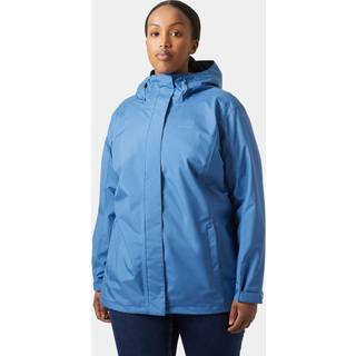 Helly Hansen Seven J Plus, regnjakke, dame, blå