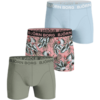 Björn Borg Cotton Stretch Shorts 3-pack Str. XL   3 stk.
