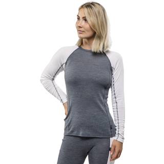 Aniu Wool Jersey W Bright White/Grey Melange (S)