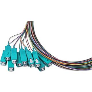 Pigtail OM3 SemiTight 12x2m SC/PC-NC 12 forskellige farver 900